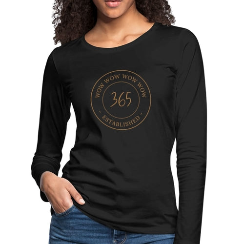 "Wow 356 Established" Long Sleeve Tee