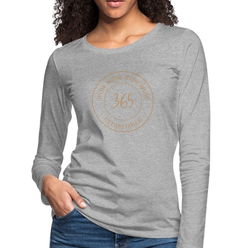 "Wow 356 Established" Long Sleeve Tee