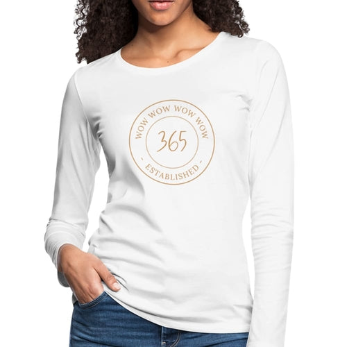 "Wow 356 Established" Long Sleeve Tee